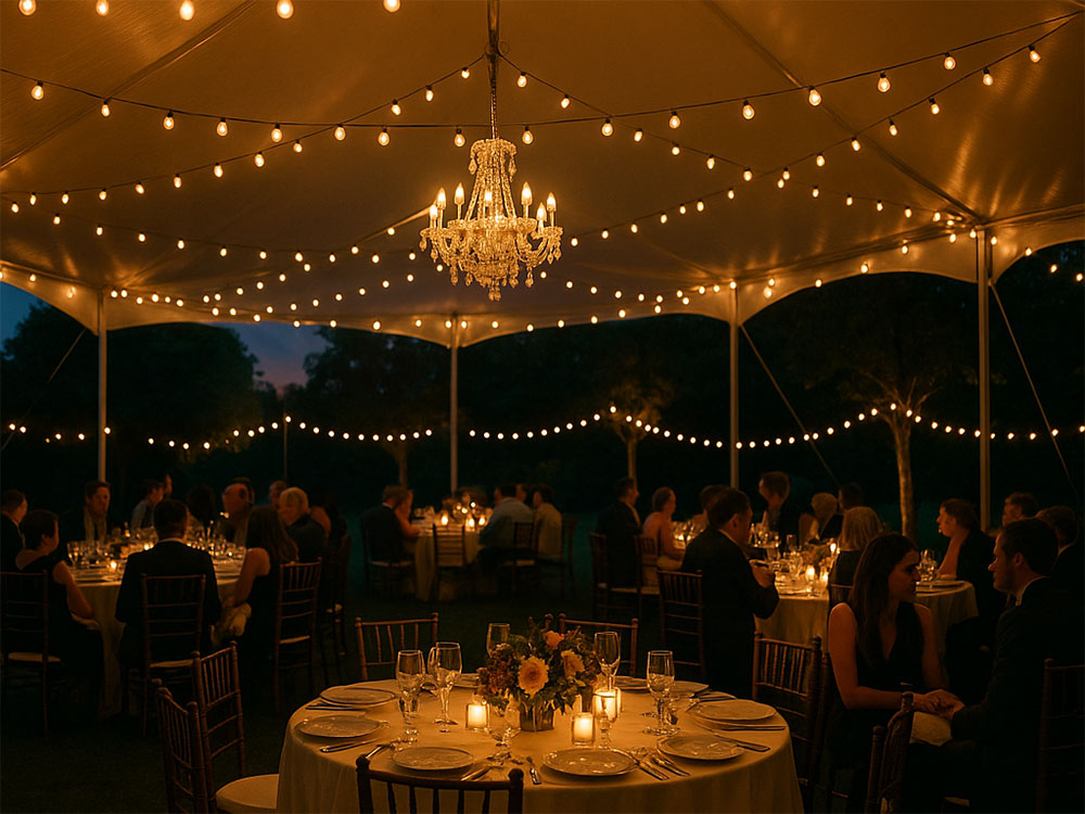 Lighting Ideas for Evening Outdoor Events
